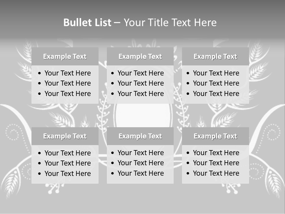 Background Illustration Art PowerPoint Template