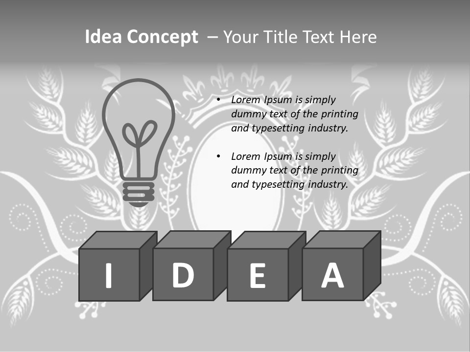 Background Illustration Art PowerPoint Template