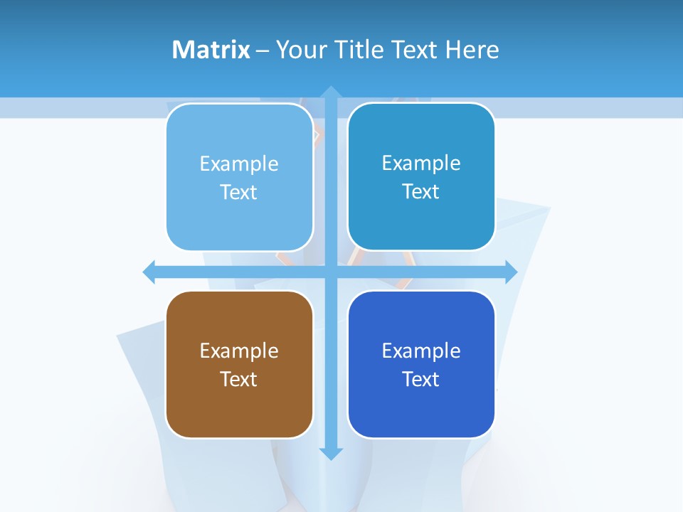 Square Anniversary Card PowerPoint Template
