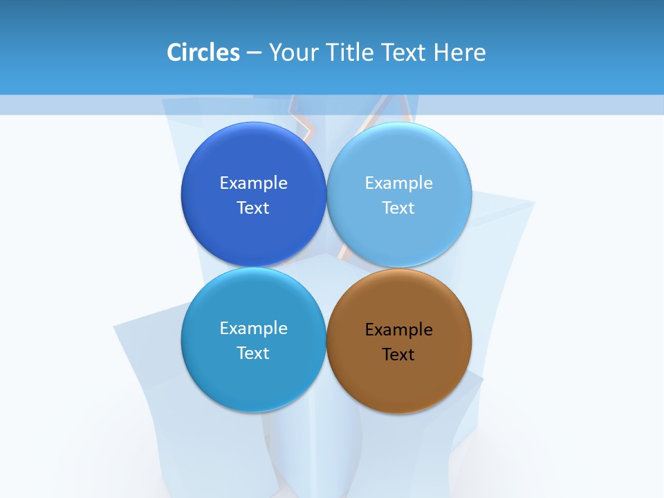 Square Anniversary Card PowerPoint Template