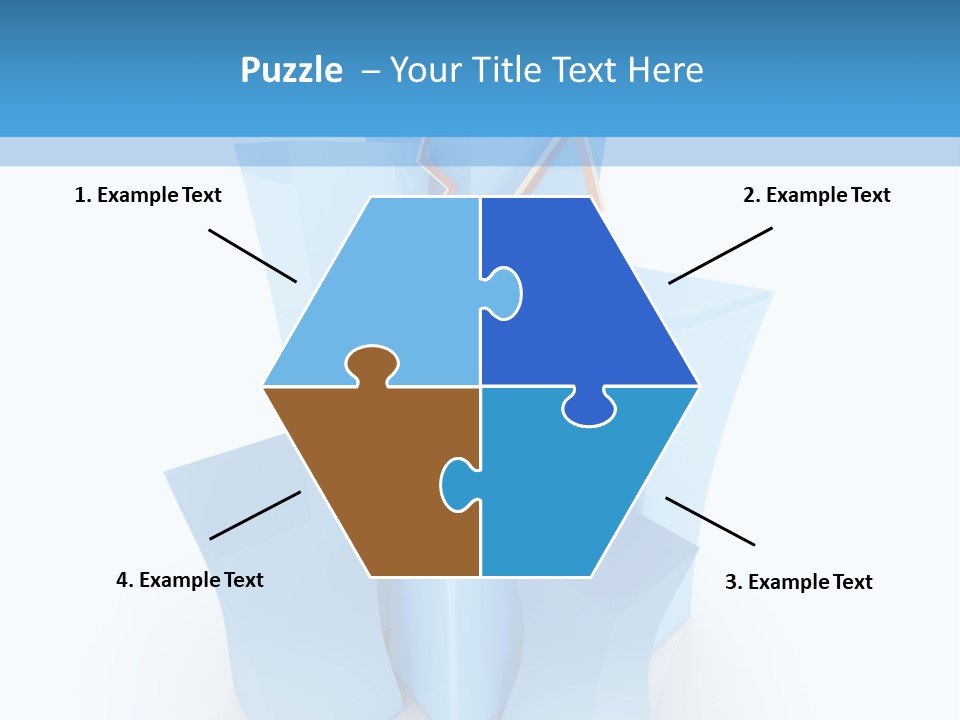 Square Anniversary Card PowerPoint Template