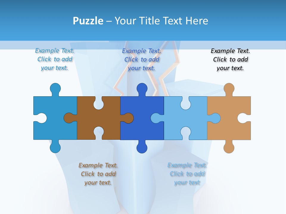 Square Anniversary Card PowerPoint Template