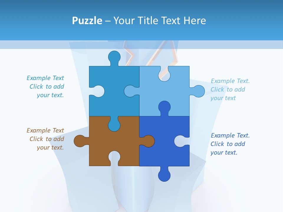 Square Anniversary Card PowerPoint Template