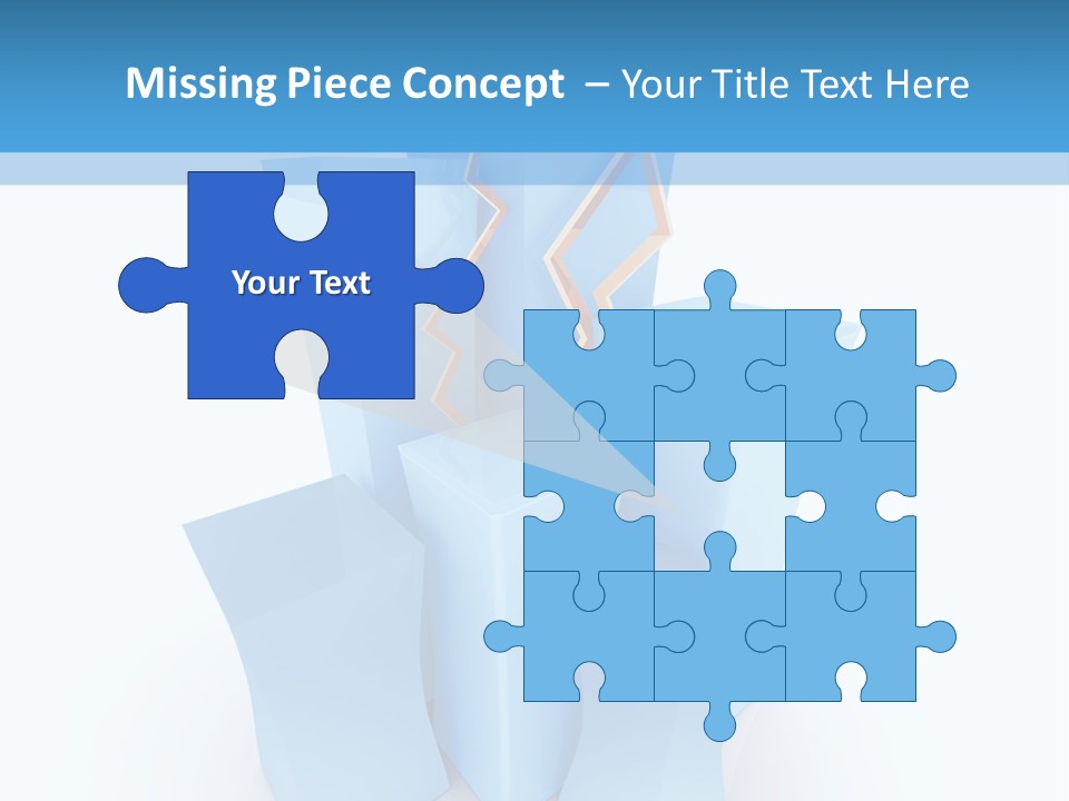 Square Anniversary Card PowerPoint Template