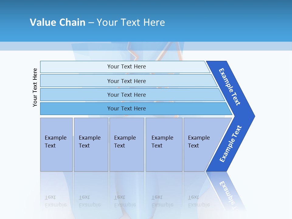 Square Anniversary Card PowerPoint Template