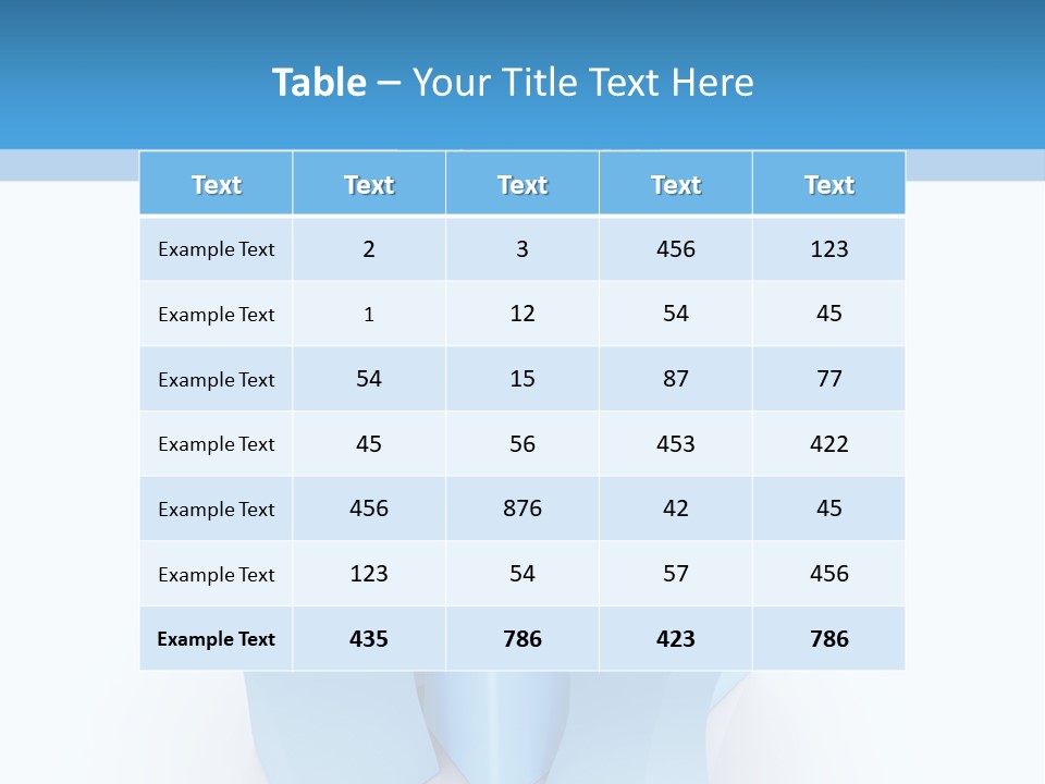 Square Anniversary Card PowerPoint Template