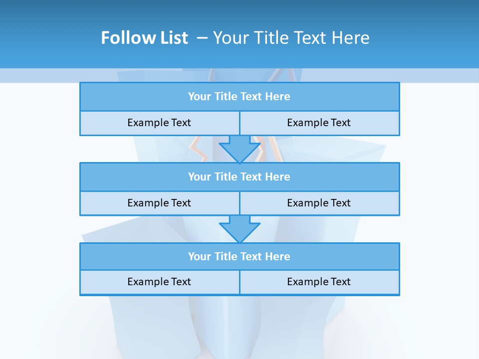 Square Anniversary Card PowerPoint Template