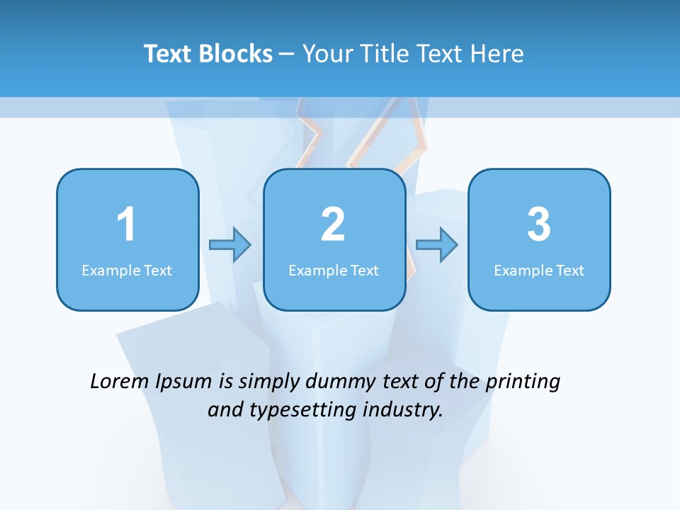 Square Anniversary Card PowerPoint Template