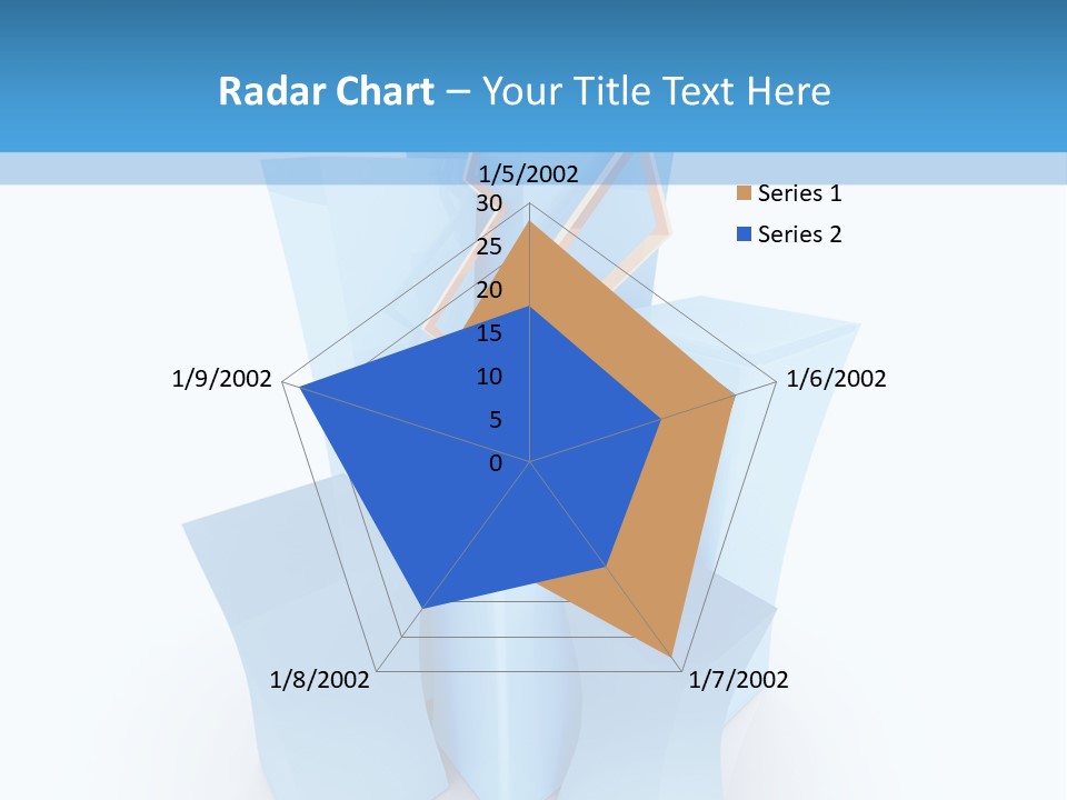 Square Anniversary Card PowerPoint Template