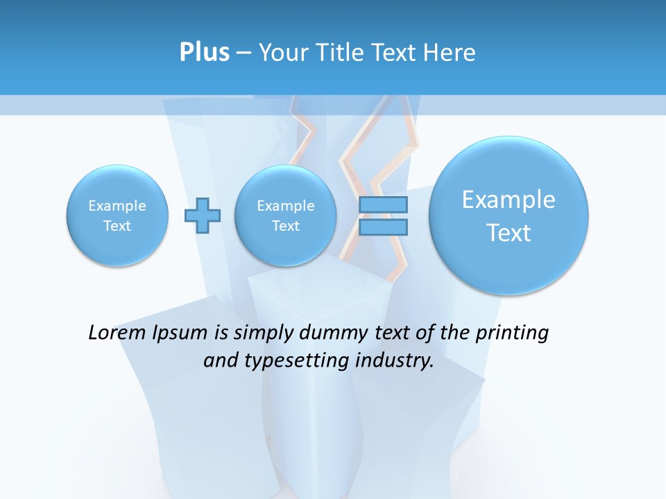 Square Anniversary Card PowerPoint Template