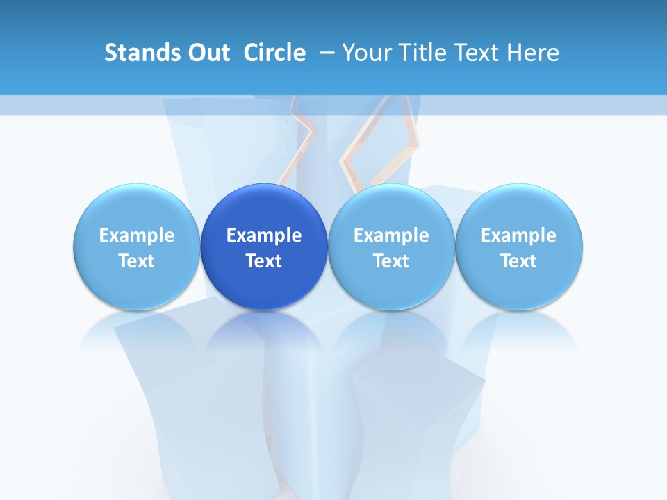 Square Anniversary Card PowerPoint Template