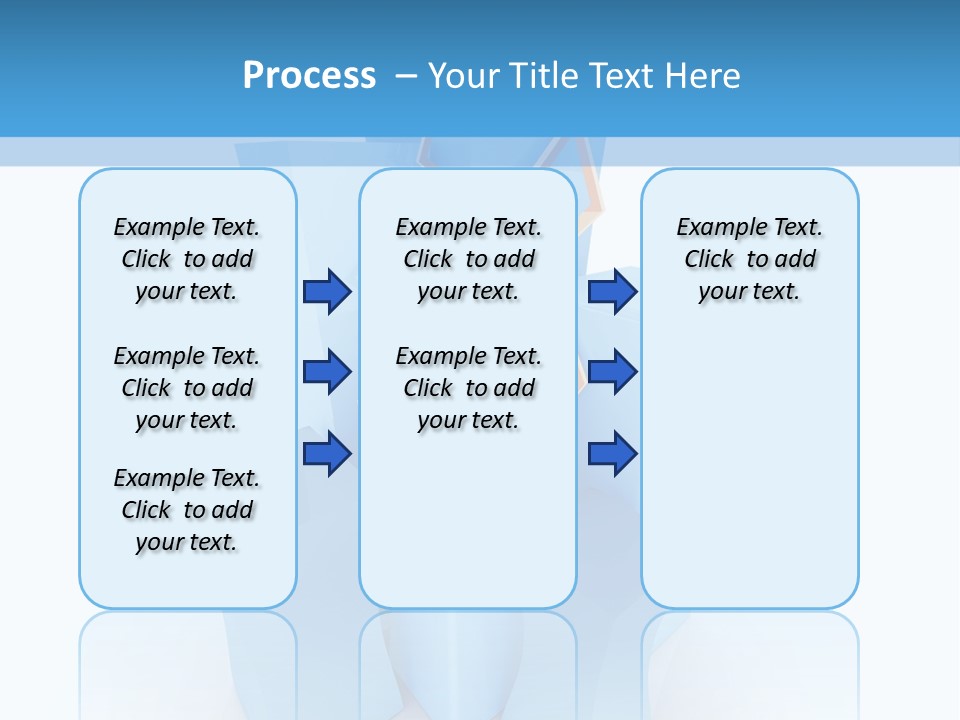 Square Anniversary Card PowerPoint Template