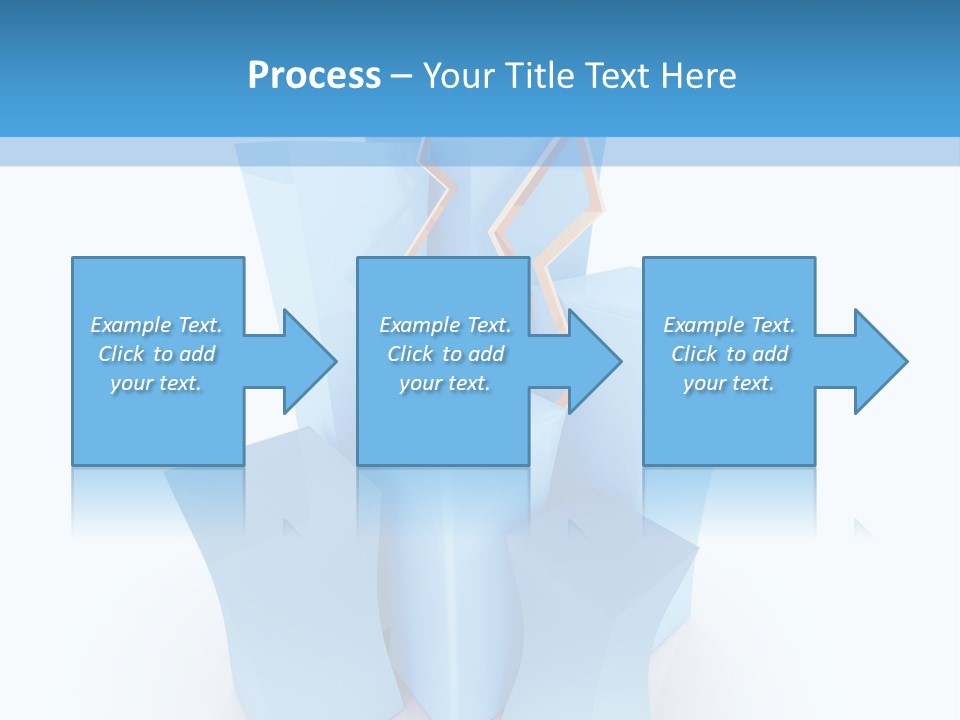 Square Anniversary Card PowerPoint Template