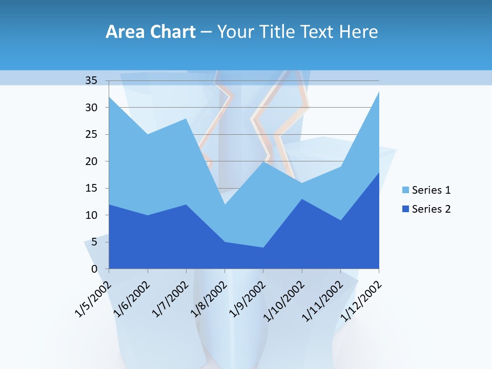 Square Anniversary Card PowerPoint Template