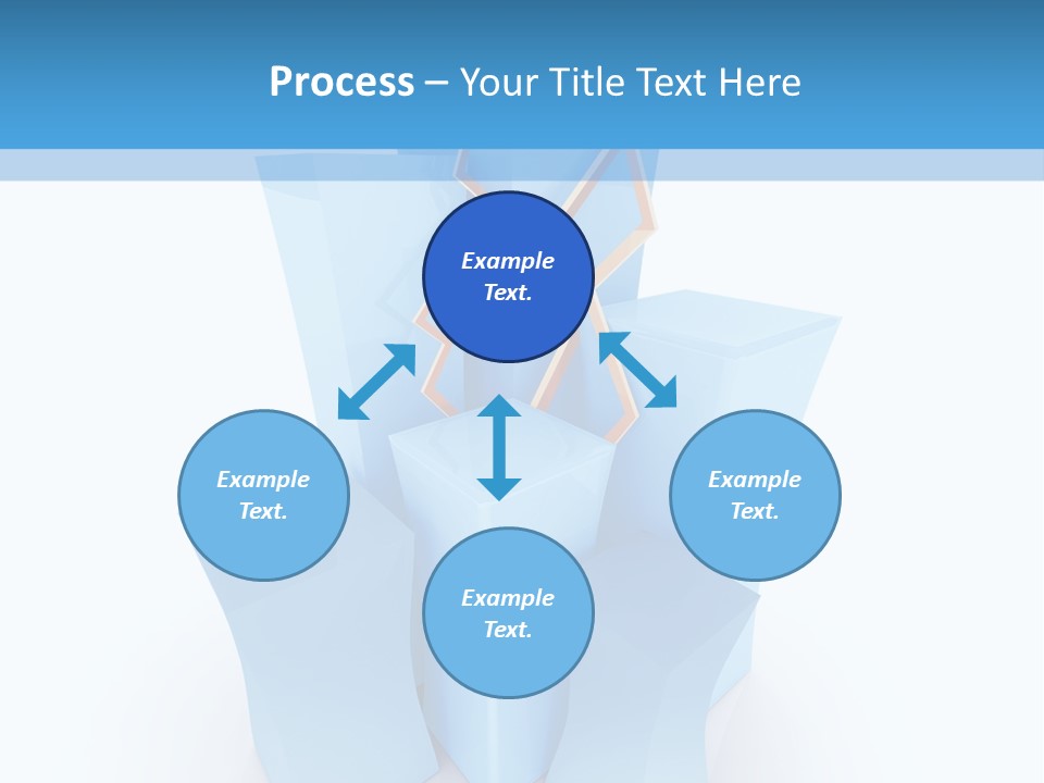 Square Anniversary Card PowerPoint Template