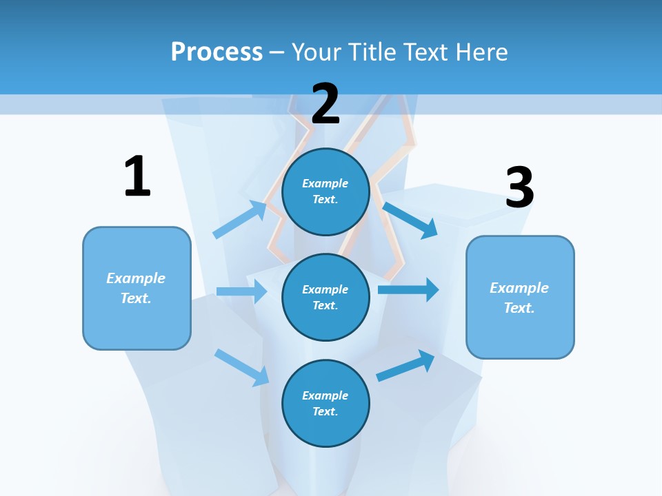 Square Anniversary Card PowerPoint Template