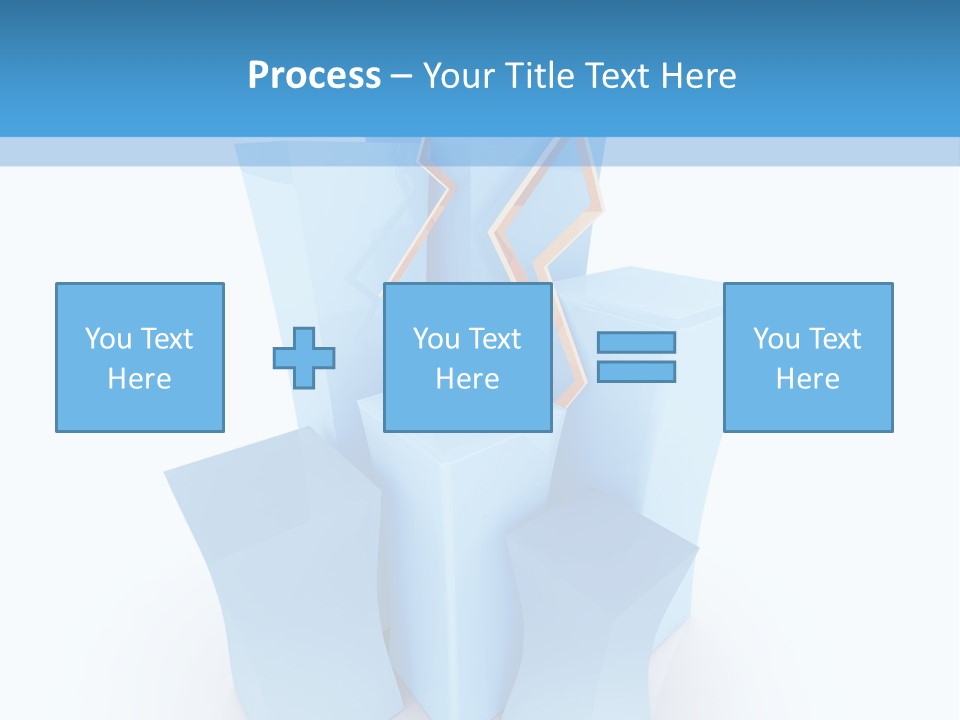 Square Anniversary Card PowerPoint Template