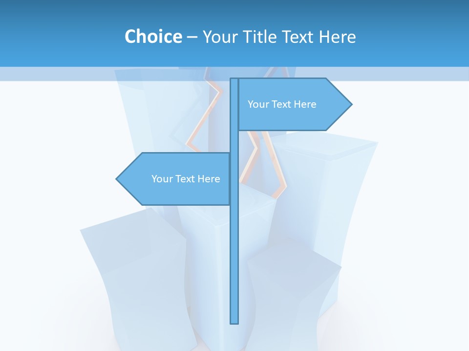 Square Anniversary Card PowerPoint Template