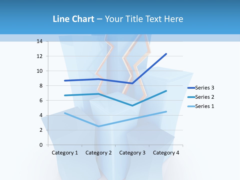 Square Anniversary Card PowerPoint Template