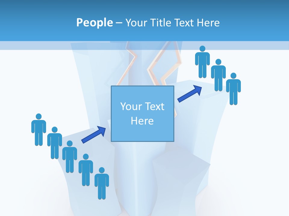 Square Anniversary Card PowerPoint Template