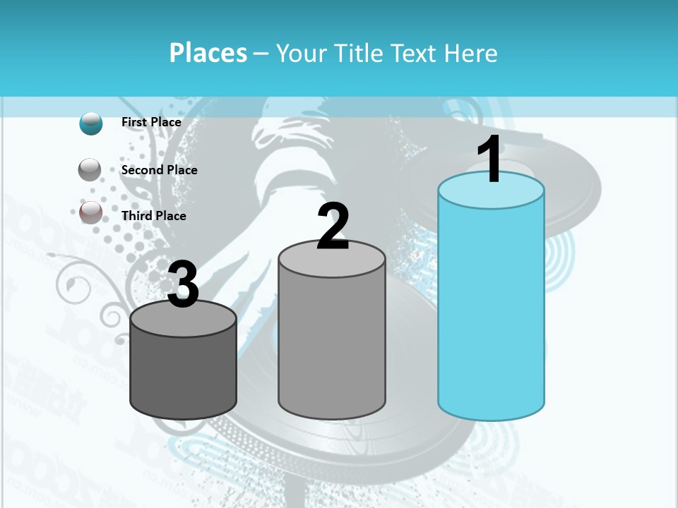 Curve Music Entertainment PowerPoint Template