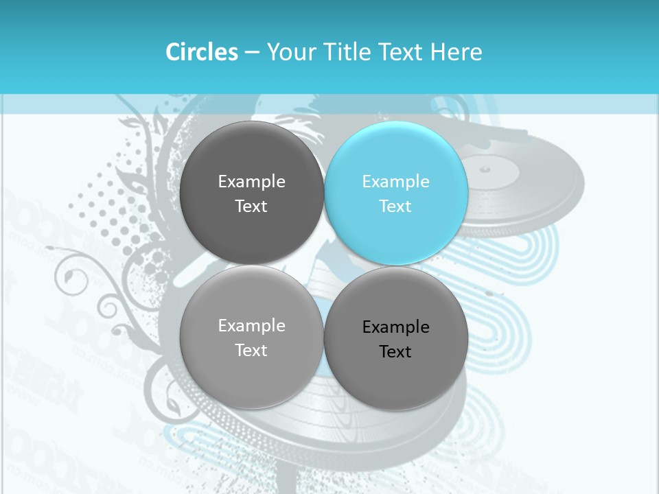 Curve Music Entertainment PowerPoint Template