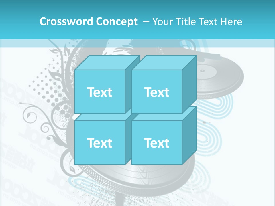 Curve Music Entertainment PowerPoint Template