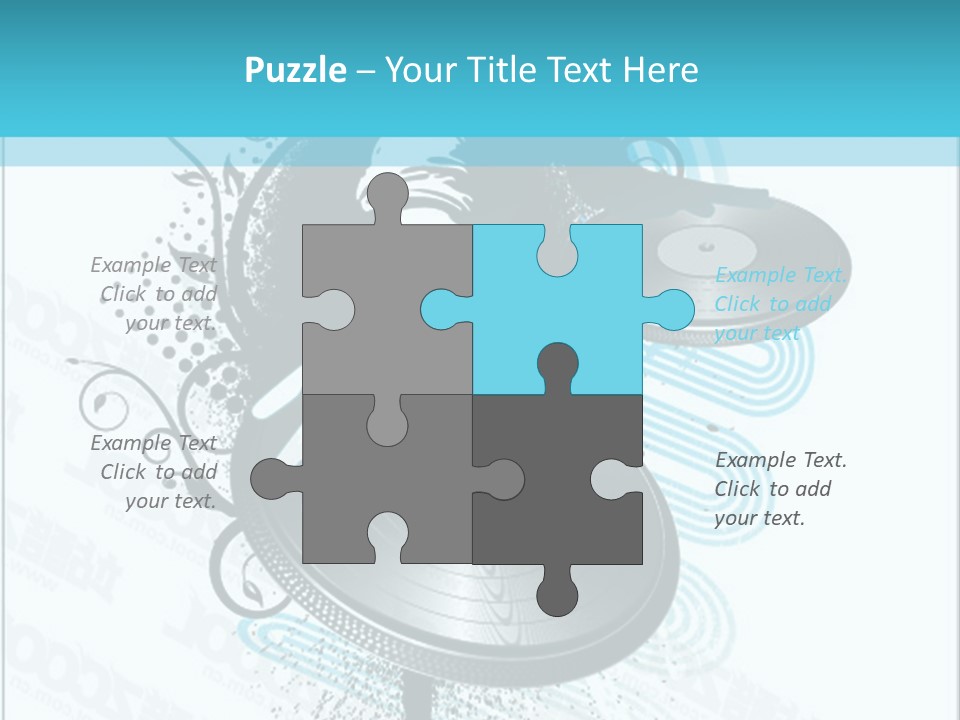 Curve Music Entertainment PowerPoint Template
