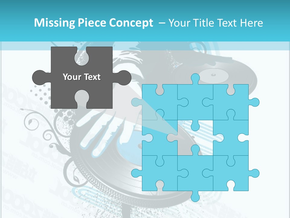 Curve Music Entertainment PowerPoint Template