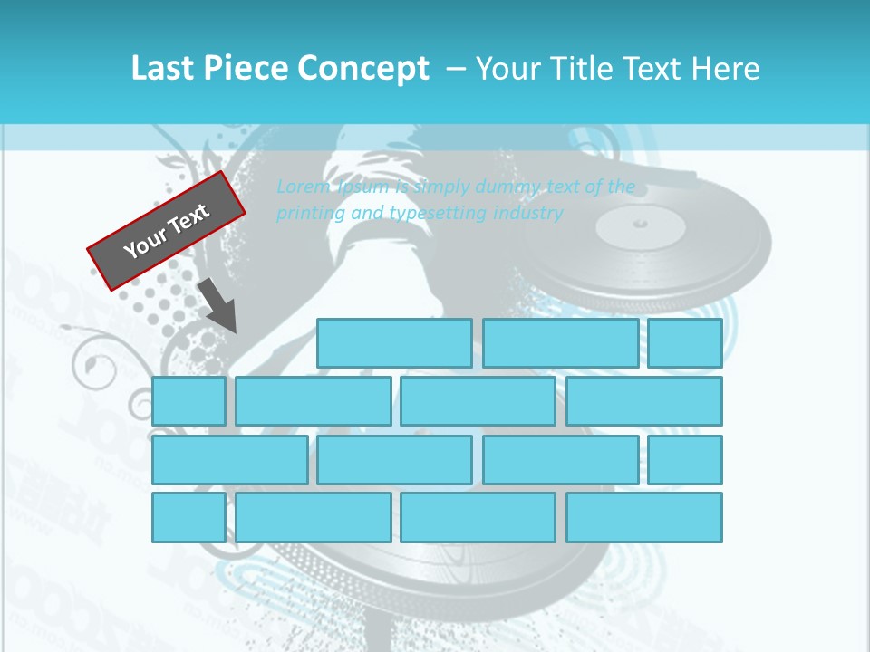 Curve Music Entertainment PowerPoint Template