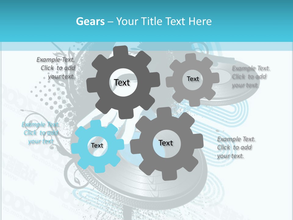 Curve Music Entertainment PowerPoint Template