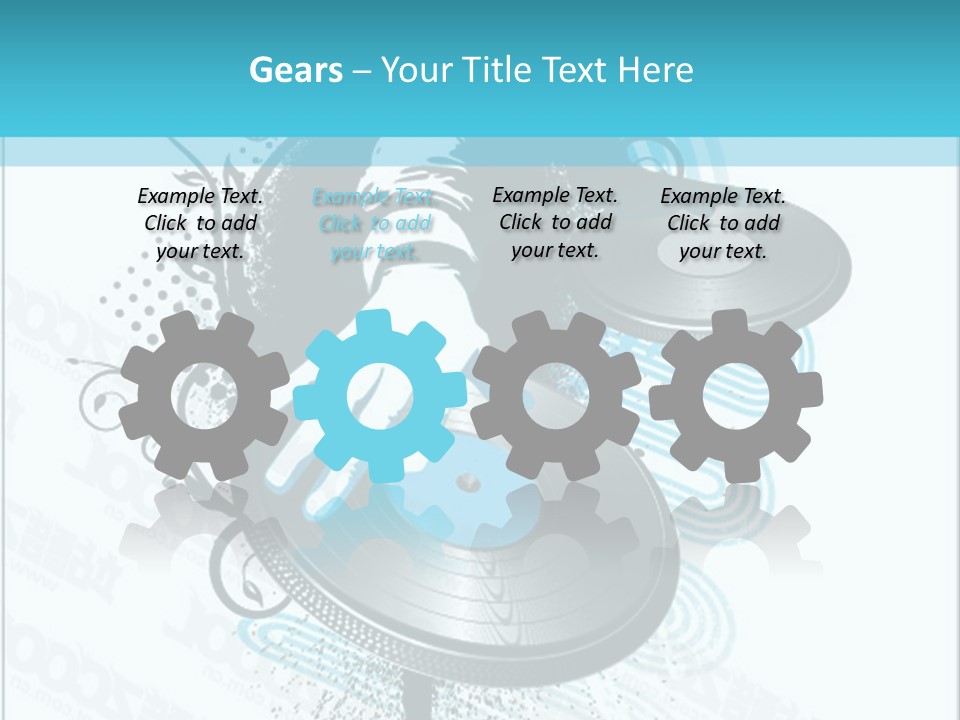 Curve Music Entertainment PowerPoint Template