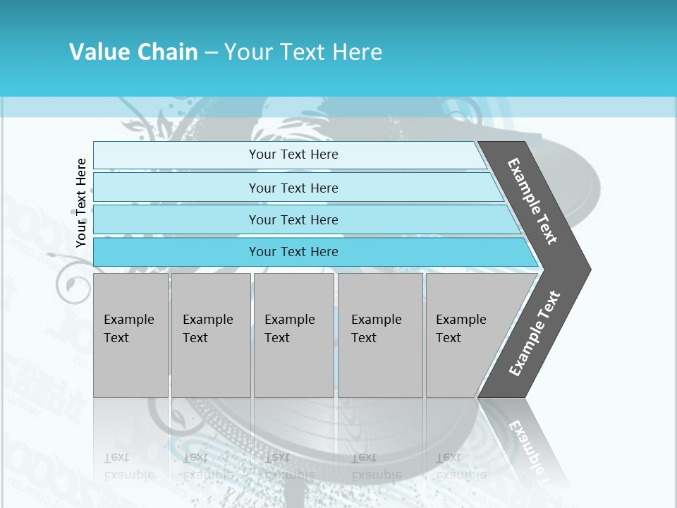 Curve Music Entertainment PowerPoint Template