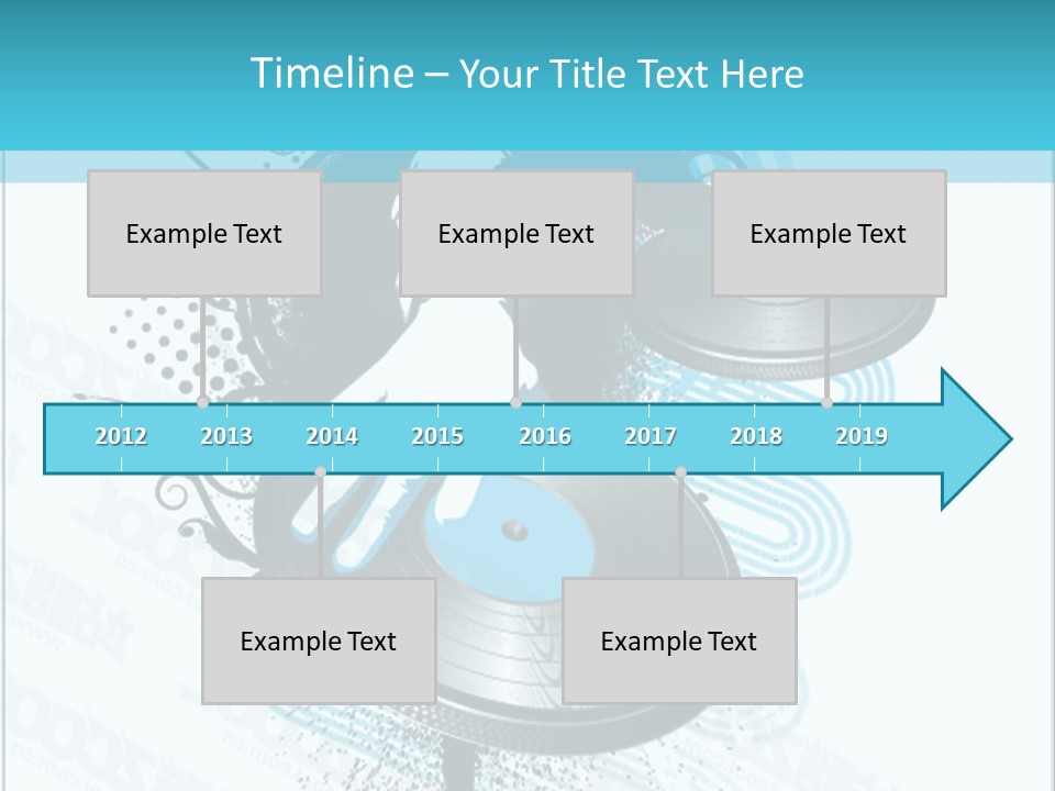 Curve Music Entertainment PowerPoint Template