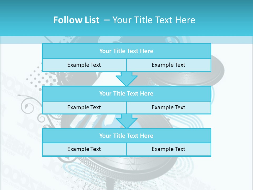 Curve Music Entertainment PowerPoint Template