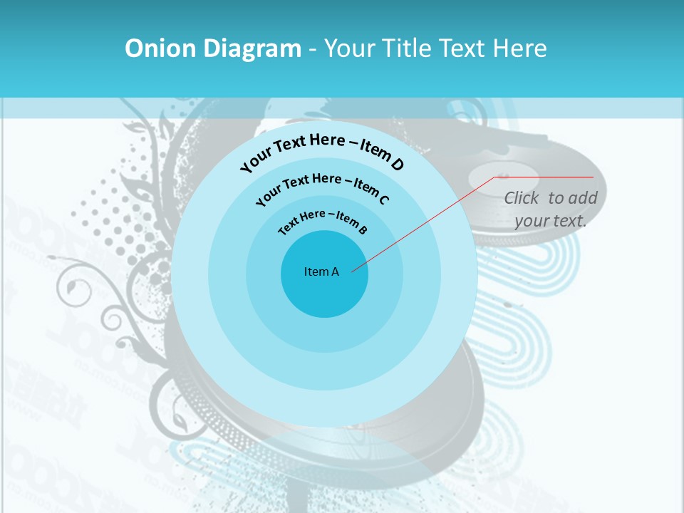 Curve Music Entertainment PowerPoint Template