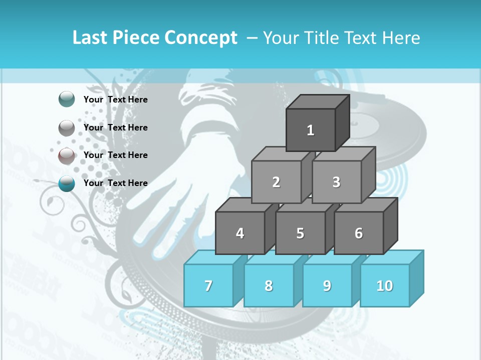 Curve Music Entertainment PowerPoint Template