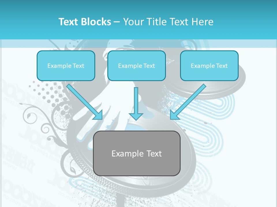 Curve Music Entertainment PowerPoint Template