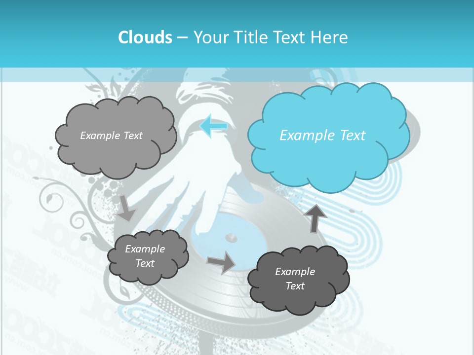 Curve Music Entertainment PowerPoint Template