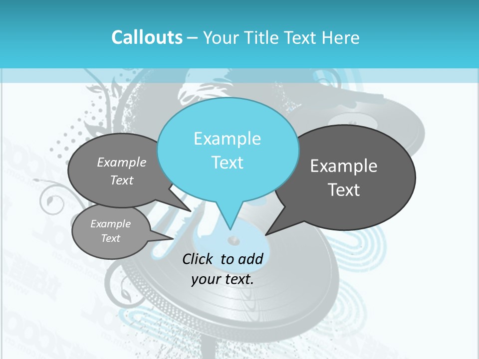Curve Music Entertainment PowerPoint Template