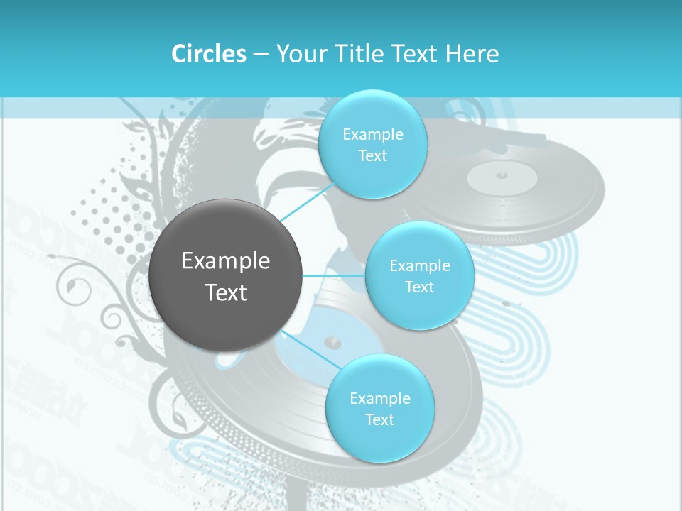 Curve Music Entertainment PowerPoint Template