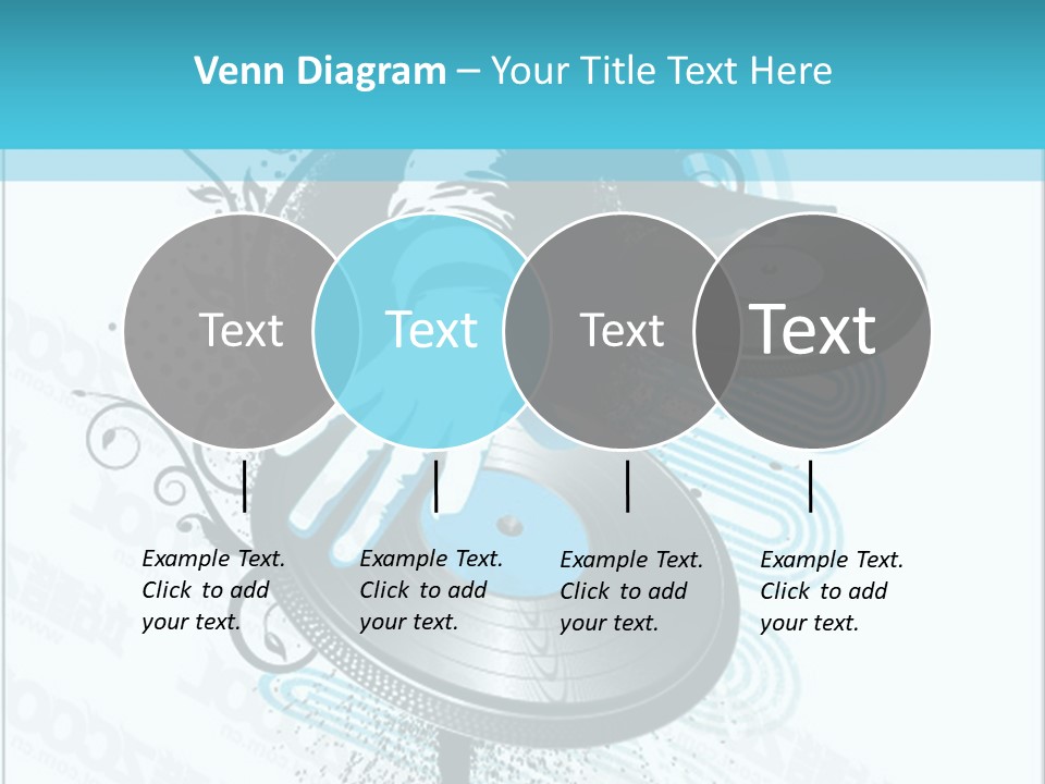 Curve Music Entertainment PowerPoint Template