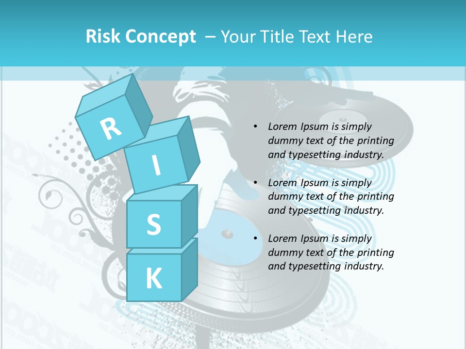 Curve Music Entertainment PowerPoint Template