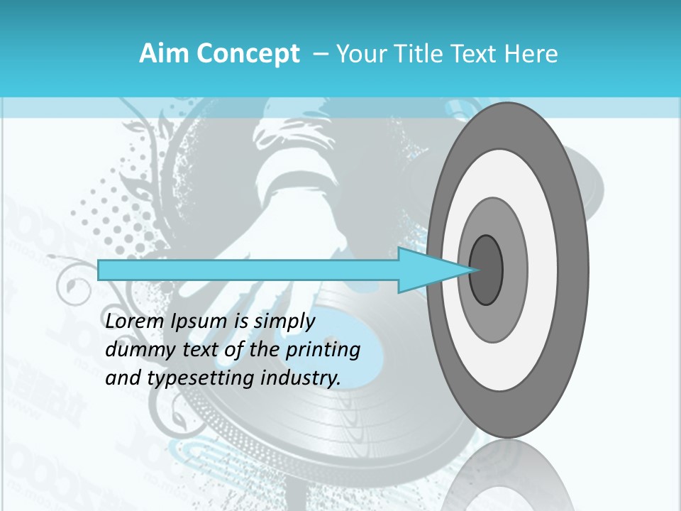 Curve Music Entertainment PowerPoint Template