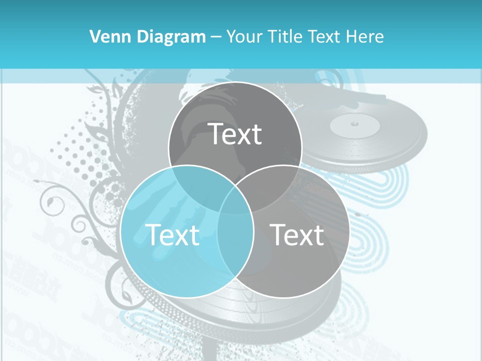 Curve Music Entertainment PowerPoint Template