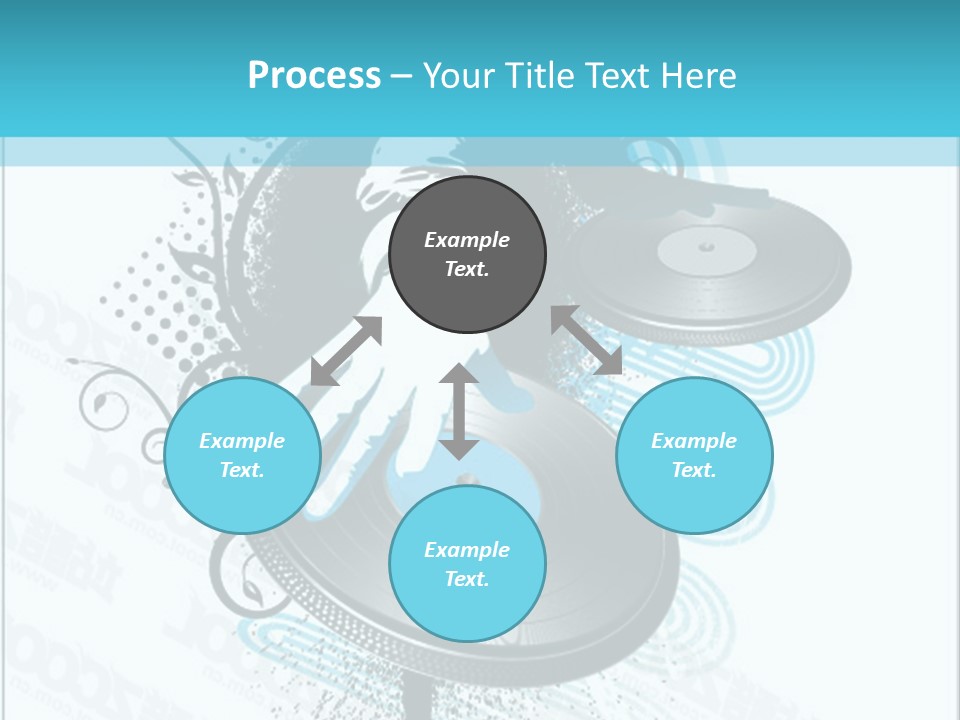 Curve Music Entertainment PowerPoint Template