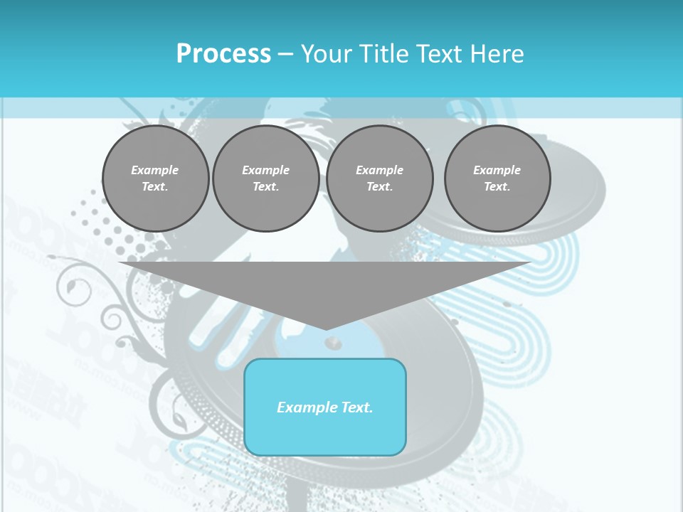 Curve Music Entertainment PowerPoint Template