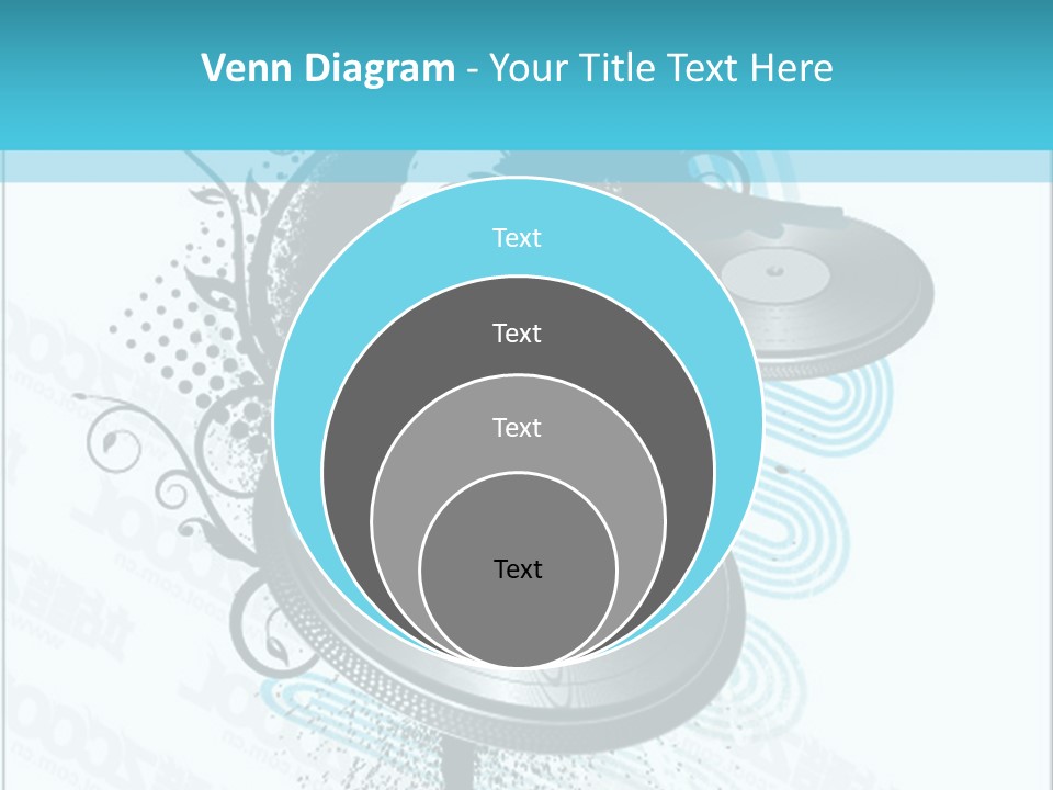 Curve Music Entertainment PowerPoint Template