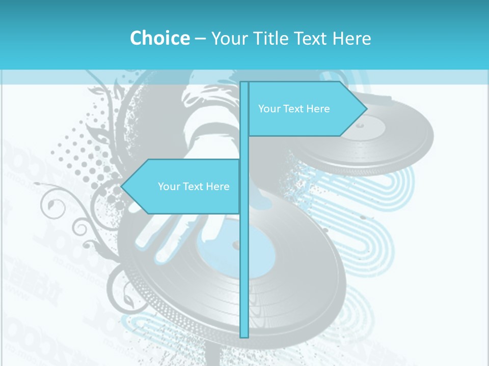 Curve Music Entertainment PowerPoint Template