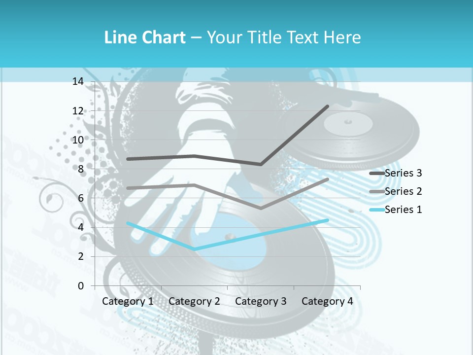 Curve Music Entertainment PowerPoint Template